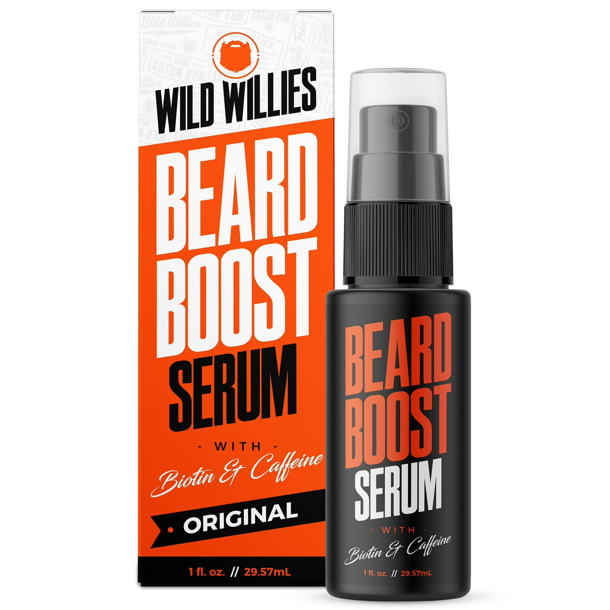 Suero Para El Crecimiento De La Barba Wild Willies Beard Boost Serum Para Hombres