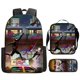 thumbnail image 1 of 3pcs/set Kids Spiderman School Bags For Boys Girls 16inch Marvel Superhero Backpack Children Primary Book Bag Schoolbag, 1 of 3