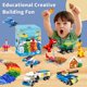 thumbnail image 2 of Bloques de construcción FUN LITTLE TOYS, 1100 piezas, 17 colores y 147 formas, 2 of 7