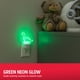 thumbnail image 4 of Night Light Energizer, dinosaurio de cuello largo, color verde neón, 4 of 7