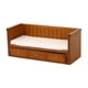 thumbnail image 2 of Cama Individual De Casa De Muñecas 1/12 Con Cajón De Almacenamiento Para Muebles De Regalo De Juegos De Rol Marrón, 2 of 5