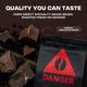 thumbnail image 5 of Café Coffee Danger, café tostado oscuro, 322 ml, grano entero, 5 of 7