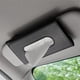 thumbnail image 1 of Porta pañuelos para coche, porta pañuelos de cuero sintético para coche, para accesorios de visera y asiento trasero, caja de pañuelos de papel (negro), 1 of 5