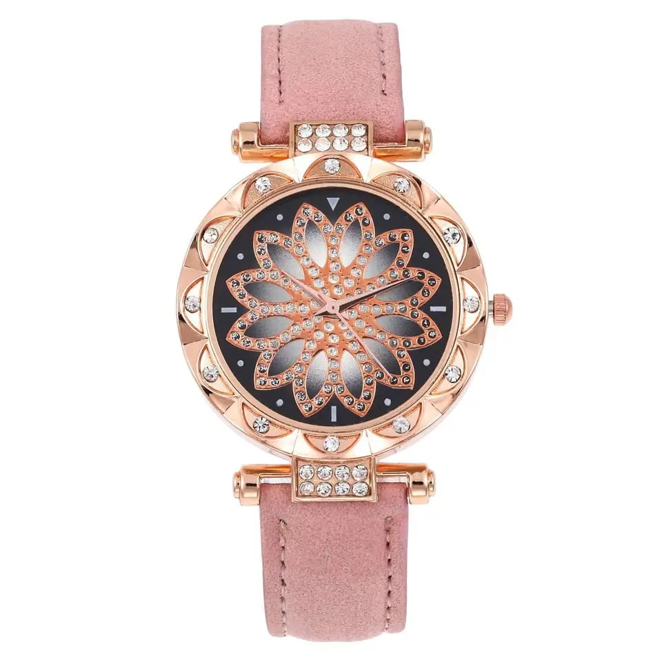 Startechoffice - Reloj Elegante Personalizado Para Mujeres Con Detalles De Cristal
