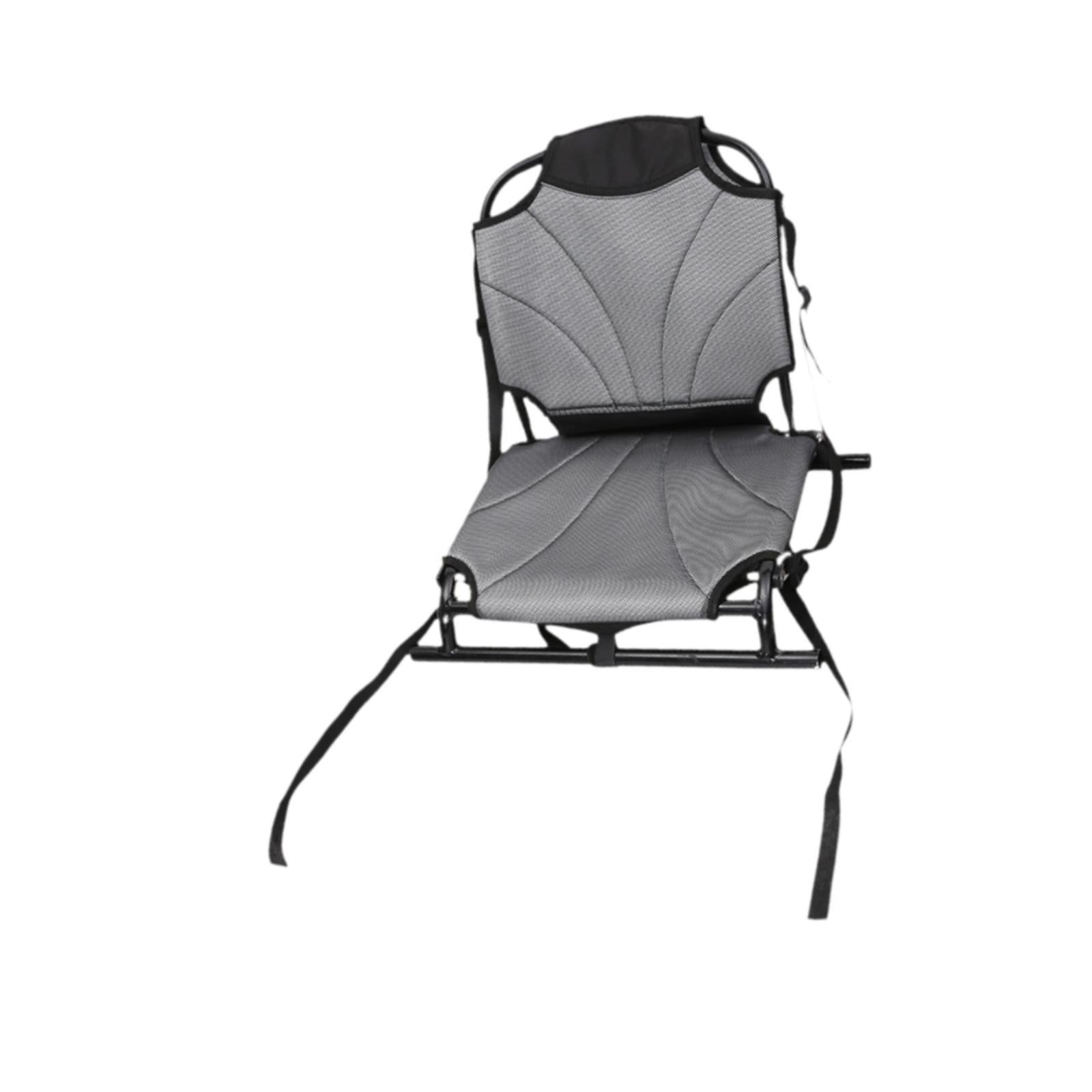 Magideal - Asiento Kayak Asiento De Pesca Ajustable Aleación De Aluminio Y Silla De Nylon Silla De Playa Asiento De Bote Asiento De Respaldo Para Viajar En Bote