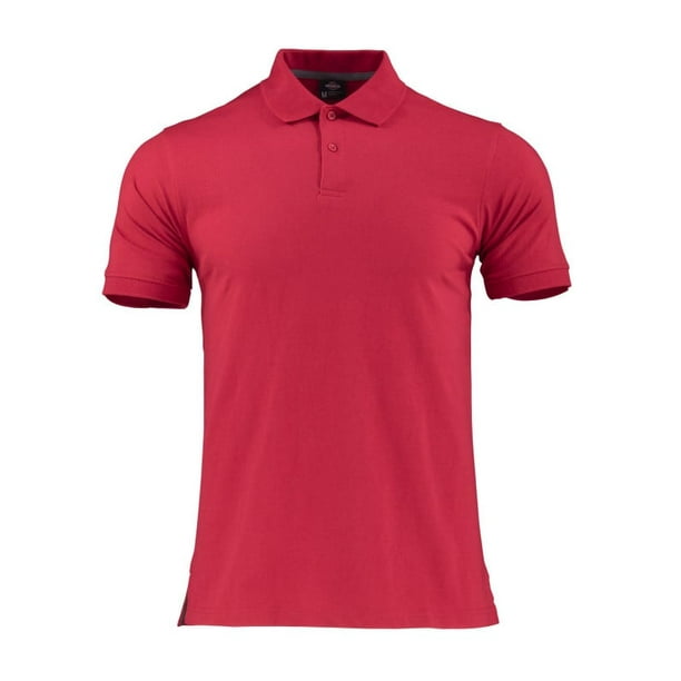 Polera Polo DryFresh® 60% Algodón M/C Hombre Rojo