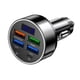 thumbnail image 4 of Cargador De Coche Con Salida USB, 4 Puertos USB + 2 Puertos PD, Pantalla Digital Para Todoterrenos De 12 V Y 24 V, 4 of 5
