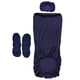 thumbnail image 5 of Fundas De Asiento De Silla De Oficina Para Silla De Juegos De Oficina Sillas Giratorias De Escritorio Para Computadora Azul Marino, 5 of 5