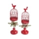 thumbnail image 2 of Candelabro Retro De 2 Piezas Para Decoración De Sala De Estar, Jaula De Pájaros, 2 of 5