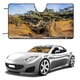 thumbnail image 1 of Árbol de la Vida Parasol para Parabrisas Delantero Protector Plegable, Visera Solar para Auto Bloquea Rayos UV Mantiene tu Vehículo Fresco 140cm*76cm, 1 of 6