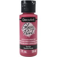 Pintura Para Vidrio Decoart Fucsia 59 Ml