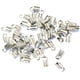 thumbnail image 1 of Conectores De Cuerdas Plegables De 100 PCS Conectores Finales De Tanga 10mm De Plata, 1 of 2
