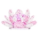 thumbnail image 3 of flores de loto de cristal artesanías pisapapeles vidrio loto modelo rosa, 3 of 5