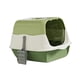 thumbnail image 1 of Arenero Para Gatos Con Capucha Y Tapa Desmontable Fácil De Limpiar Con Pala Verde, 1 of 5