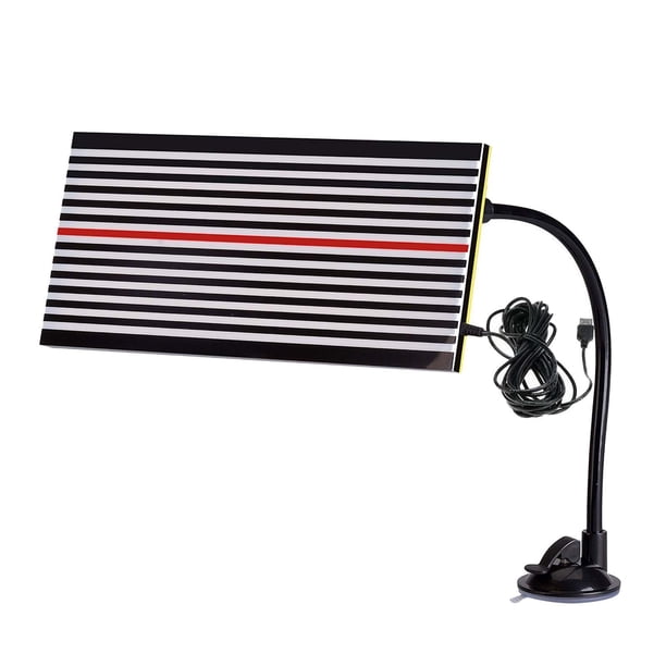 Herramienta de eliminación de abolladuras Tablero de línea de reflexión Herramienta manual portátil de bricolaje Luz de tablero de línea de rayas LED Estilo A
