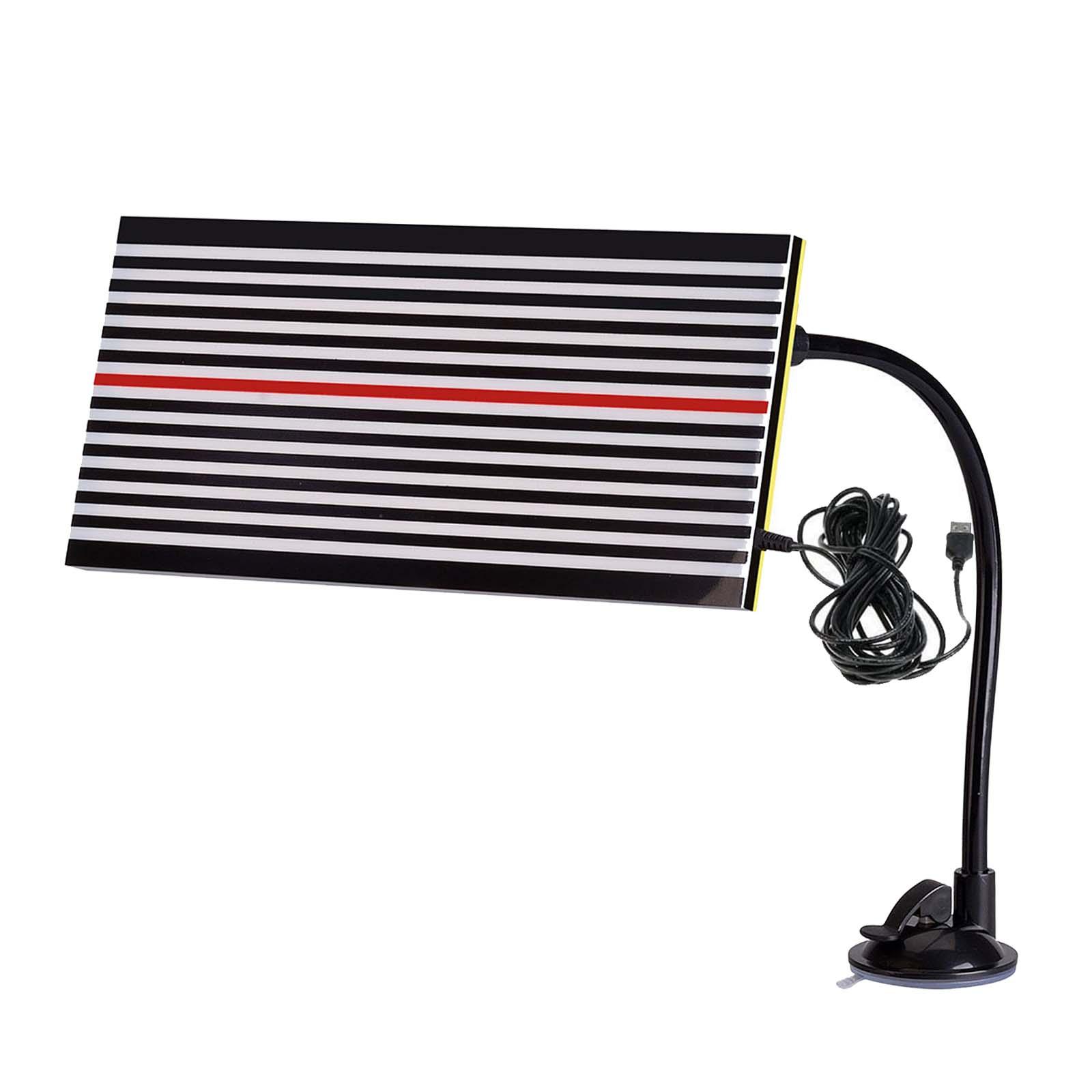 Magideal - Herramienta De Eliminación De Abolladuras Tablero De Línea De Reflexión Herramienta Manual Portátil De Bricolaje Luz De Tablero De Línea De Rayas Led Estilo A