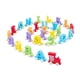 thumbnail image 4 of Juego de tren de madera, alfabetos, reconocimiento de letras originales, vagones de tren apilables, niños pequeños, niñas, niños, regalo de cumpleaños, 4 of 5