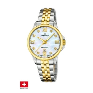 Reloj C4767/1 Candino Swiss Blanco Mujer Couples Classic