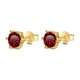 thumbnail image 2 of Aretes de Botón de Moissanita 2cttw Color D Claridad VVS1 Corte Redondo Aretes de Diamante Aretes de Botón Amarillo/rojo/rosa Aretes de Moissanita para Mujer Hombres con Certificado, 2 of 9