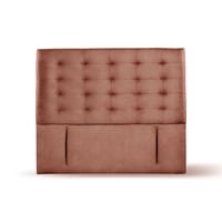 Latam Home - Respaldo Napoles Cuero Tabaco King