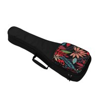 Bothyi - Estuche De Transporte Para Ukelele, Nailon, Para Concierto Soprano, Tenor, Acolchado Grueso, 23 Pulgadas, Negro