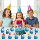 thumbnail image 5 of Paquete de 25 piezas de suministros para fiesta de cumpleaños de Buscando a Nemo, incluye 1 adorno para pastel y 24 adornos para cupcakes, 5 of 5