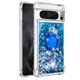 thumbnail image 2 of Funda Para Google Pixel 8 Pro Con Brillo Líquido, Protección Completa Y Soporte De Anillo Giratorio, 2 of 4