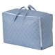 thumbnail image 1 of 1 Pcs Almacenamiento de Ropa, Bolsa de Almacenamiento Plegable, Bolsa de Mudanza Ondulada para Organizar Edredones, Organizador de Armario y Almacenamiento con Asas Azul 20.5*7.5*13in, 1 of 6