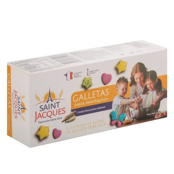 Masa Galleta Mantequilla, 250 g