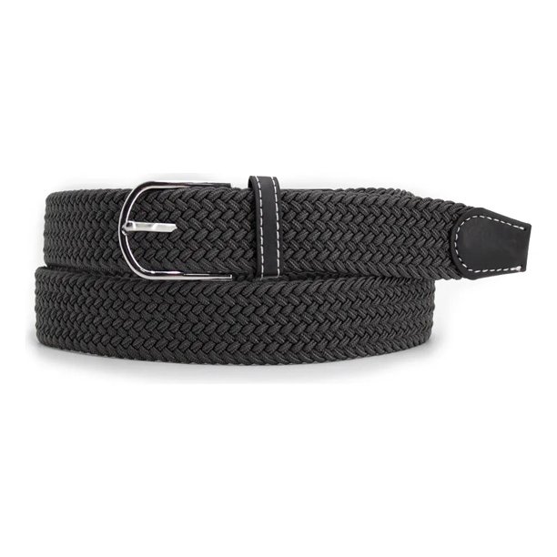 Cinturón Elasticado Trenzado Hombre 118 cm sin Perforaciones