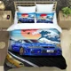 thumbnail image 2 of GTR racing retro printed Bedding Sets exquisite bed supplies set duvet cover bed comforter set bedding set luxury birthday gift, 2 of 5