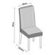 thumbnail image 5 of Comedor Rouge Lia 4 Sillas Beige, 5 of 5