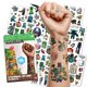 thumbnail image 1 of Tatuajes temporales Savvi Pack de 200 Minecraft, fabricado en EE. UU., 1 of 6