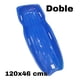 thumbnail image 1 of Trineo Nieve Doble Azul, 1 of 1