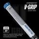thumbnail image 2 of Grip Para Stick De Hockey V Grip Base Blanca (negro), 2 of 8