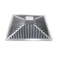 Magideal - Cubierta De Malla Para Filtro De Campana Extractora, Herramienta Práctica De Reemplazo, Instalación Rápida, Cubierta De Malla Exterior Para Filtros De 40X40Cm