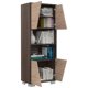 thumbnail image 4 of Living Combo Rack 70 Pulgadas Fraktal Habano/Miel + Biblioteca, 4 of 9