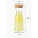 thumbnail image 3 of Jarra De Vidrio Tapa Bambú / Botella Tapa Madera 500ml, 3 of 4