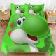 thumbnail image 1 of Super Mario 3-Piece Comforter Set for Bedroom Super Mario Bedding Set for Kids Adults Soft Microfiber Duvet Cover Set with Zipper Closure, 1 of 5