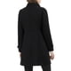 thumbnail image 3 of Abrigo de Mujer INSPIRE CHIC Doble Botonadura Largo Midi Cuello Alto Manga Larga Talla M Negro, 3 of 8