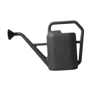 Ioensy - Regadera Para Casa, Con Mango Ergonómico, Para Parterres, Patio, Botella Rociadora, 5 L, Color Gris