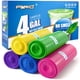 thumbnail image 1 of Bolsas de basura FORID, 15 L/4 galones, extra gruesas, 150 bolsas multicolores, 1 of 7