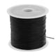 thumbnail image 2 of 1 rollo de cordón elástico elástico hilo de hilo 50 metros para la joyería DIY negro, 2 of 3