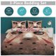 thumbnail image 5 of Jason Voorhees Print Bedding Set Pattern Duvet Cove Set 3 Pieces 1 Quilt Cover And 2 Pillowcases for Women Men Teens, 5 of 5