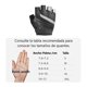 thumbnail image 2 of Guantes Para Ciclismo dedos cortos Rockbros S247, 2 of 2