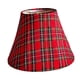 thumbnail image 4 of Pantalla De Lámpara De Mesa De Tela, Accesorios, Pantalla De Luz Para Restaurante, Casa De Campo, Cafetería, Cuadros Rojos, 4 of 5