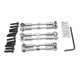 thumbnail image 5 of Vínculo De Varilla De Metal Para Coche RC De 6 Piezas Para Wltoys 124016 124017 DIY Accs Silver, 5 of 5