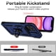 thumbnail image 3 of Estuche GANGXUN para iPhone 11 Pro Max, soporte giratorio 360°, estilo mecánico y magnético, 3 of 5