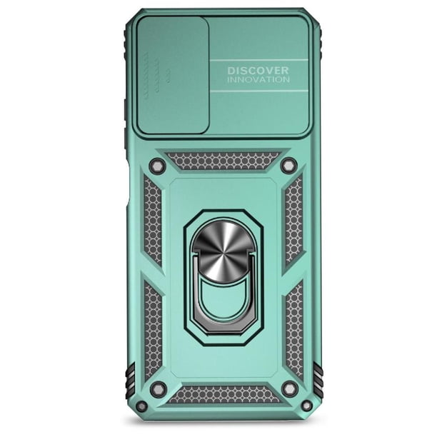 Estuche GANGXUN para Motorola Moto G Power 2024, soporte giratorio 360°, estilo mecánico y magnético
