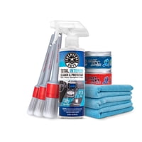 Kit De Limpieza De Coche Chemical Guys Interior De 9 Piezas Con Limpiador